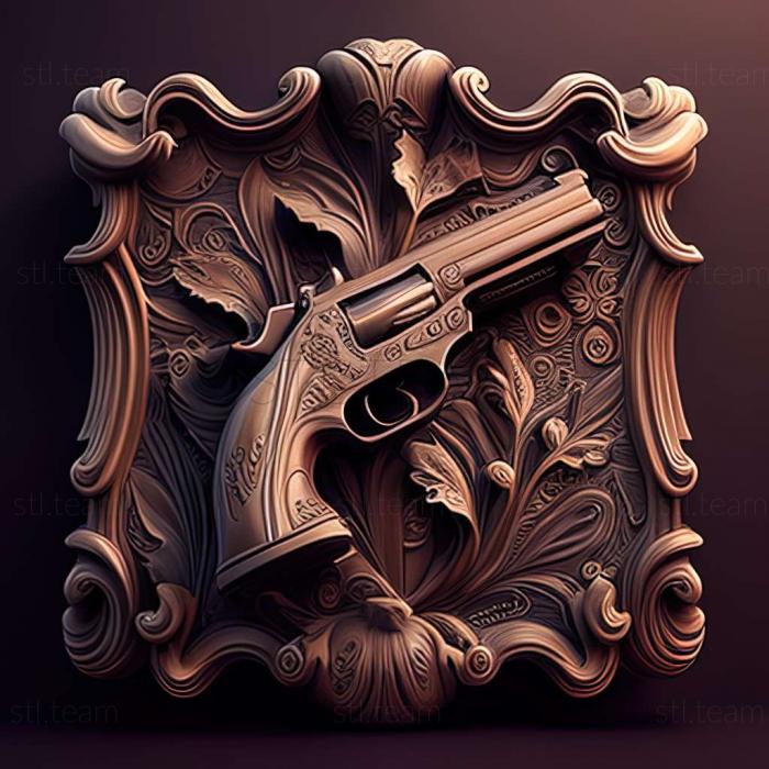 3D model Gun Showdown game (STL)